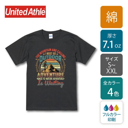 【綿 7.1oz】オーセンティック スーパーヘヴィーウェイト Tシャツ ｜4252-01｜United Athle  [573]