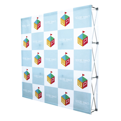 サイドなし】屋内用 らくらくバックパネルスタンド 3×3（約2.2m×2.2m